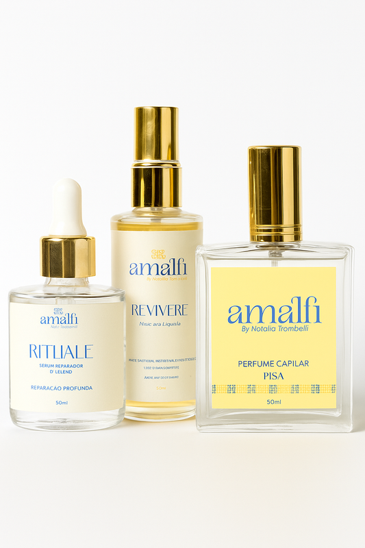 Perfume Capilar + Serum + Máscara Líquida