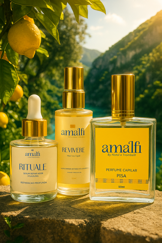 Perfume Capilar + Serum + Máscara Líquida